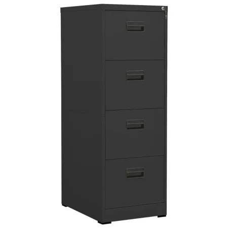 Anthracite steel filing cabinet 46x62x133 cm by vidaXL, Filing cabinets - Ref: Foro24-336281, Price: 249,38 €, Discount: %