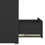 Anthracite steel filing cabinet 46x62x133 cm by vidaXL, Filing cabinets - Ref: Foro24-336281, Price: 249,38 €, Discount: %