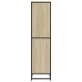 Estantería madera contrachapada color roble 40x35x139 cm en Librerías y estanterías | Comprar online en Foru.es