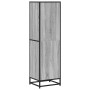 Estantería madera ingeniería gris sonoma 40x35x139 cm en Librerías y estanterías | Comprar online en Foru.es