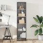 Estantería madera ingeniería gris sonoma 40x35x170,5 cm en Librerías y estanterías | Comprar online en Foru.es