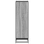 Estantería madera de ingeniería gris Sonoma 33,5x33x107,5 cm en Librerías y estanterías | Comprar online en Foru.es