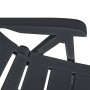 Sillas de jardín reclinables 6 unidades plástico gris antracita de vidaXL, Sillas de jardín - Ref: Foro24-275072, Precio: 404...