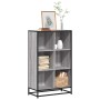 Estantería madera de ingeniería gris sonoma 65,5x33x107,5 cm en Librerías y estanterías | Comprar online en Foru.es
