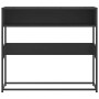 Mesa consola de madera contrachapada negro 90x35x80 cm en Mesas auxiliares | Comprar online en Foru.es