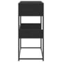 Mesa consola de madera contrachapada negro 90x35x80 cm en Mesas auxiliares | Comprar online en Foru.es