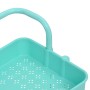 Carrito de cocina 3 niveles hierro y ABS turquesa 42x35x85 cm de vidaXL, Carros de cocina y comedor - Ref: Foro24-336338, Pre...