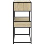 Mesa consola de madera de ingeniería roble Sonoma 90x35x80 cm en Mesas auxiliares | Comprar online en Foru.es