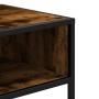 Mesa consola de madera de ingeniería roble ahumado 90x35x80 cm en Mesas auxiliares | Comprar online en Foru.es