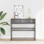 Mesa consola madera de ingeniería gris Sonoma 90x35x80 cm en Mesas auxiliares | Comprar online en Foru.es