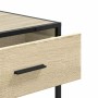 Mesa consola de madera de ingeniería roble Sonoma 90x35x80 cm en Mesas auxiliares | Comprar online en Foru.es