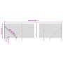 Cerca de alambre con pinchos de anclaje verde 1,4x25 m de vidaXL, Paneles de vallas - Ref: Foro24-153931, Precio: 269,38 €, D...