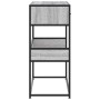 Mesa consola madera de ingeniería gris Sonoma 90x35x80 cm en Mesas auxiliares | Comprar online en Foru.es