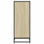 Mueble zapatero madera contrachapada roble sonoma 48x38x97,5 cm en Zapateros y organizadores de calzado | Comprar online en Foru