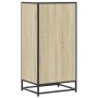 Mueble zapatero madera contrachapada roble sonoma 48x38x97,5 cm en Zapateros y organizadores de calzado | Comprar online en Foru