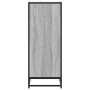 Mueble zapatero madera contrachapada gris sonoma 48x38x97,5 cm en Zapateros y organizadores de calzado | Comprar online en Foru.