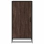 Zapatero madera contrachapada roble marrón 48x38x97,5 cm en Zapateros y organizadores de calzado | Comprar online en Foru.es