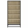 Mueble zapatero madera contrachapada roble sonoma 48x38x97,5 cm en Zapateros y organizadores de calzado | Comprar online en Foru