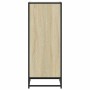 Mueble zapatero madera contrachapada roble sonoma 48x38x97,5 cm en Zapateros y organizadores de calzado | Comprar online en Foru