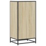 Mueble zapatero madera contrachapada roble sonoma 48x38x97,5 cm en Zapateros y organizadores de calzado | Comprar online en Foru