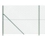 Cerca de alambre con brida verde 1,8x25 m de vidaXL, Paneles de vallas - Ref: Foro24-153949, Precio: 207,42 €, Descuento: %