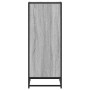 Mueble zapatero madera contrachapada gris sonoma 48x38x97,5 cm en Zapateros y organizadores de calzado | Comprar online en Foru.
