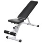 Banco de entrenamiento con juego de pesas y mancuernas 30,5 kg de vidaXL, Máquinas de levantamiento de pesas - Ref: Foro24-27...