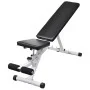 Banco de entrenamiento con juego de pesas y mancuernas 30,5 kg de vidaXL, Máquinas de levantamiento de pesas - Ref: Foro24-27...