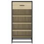 Mueble zapatero madera contrachapada roble sonoma 48x38x97,5 cm en Zapateros y organizadores de calzado | Comprar online en Foru