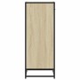 Mueble zapatero madera contrachapada roble sonoma 48x38x97,5 cm en Zapateros y organizadores de calzado | Comprar online en Foru