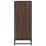 Zapatero madera contrachapada roble marrón 48x38x97,5 cm en Zapateros y organizadores de calzado | Comprar online en Foru.es