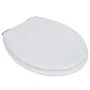 Toilet Seats with Soft Close Lids 2 Pcs White MDF by vidaXL, Toilet and bidet seats - Ref: Foro24-275885, Price: 76,25 €, Dis...