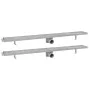 Desagüe lineal de ducha 2 piezas 1030x140 mm acero inoxidable de vidaXL, Desagües - Ref: Foro24-275952, Precio: 128,53 €, Des...