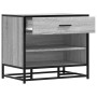 Banco zapatero madera de ingeniería gris sonoma 60x40x53,5 cm en Bancos para recibidores y almacenamiento | Comprar online en Fo
