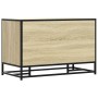 Banco zapatero madera de ingeniería roble sonoma 80x40x53,5 cm en Bancos para recibidores y almacenamiento | Comprar online en F