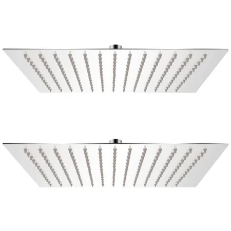 Duschkopf mit Regeneffekt, 2 Stück, Edelstahl, 25 x 25 cm von vidaXL, Duschköpfe - Ref: Foro24-275940, Preis: 40,76 €, Rabatt: %