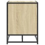 Banco zapatero madera de ingeniería roble sonoma 84x40x53,5 cm en Bancos para recibidores y almacenamiento | Comprar online en F