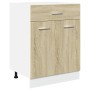 Cajón bajo "Lyon" roble Sonoma 60x46x81,5 cm Madera de ingeniería en Armarios de cocina | Comprar online en Foru.es