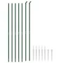 Green anchor spiked wire fence 1.6x10 m by vidaXL, fence panels - Ref: Foro24-153924, Price: 104,44 €, Discount: %