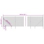 Cerca de alambre con pinchos de anclaje verde 1,6x10 m de vidaXL, Paneles de vallas - Ref: Foro24-153924, Precio: 113,49 €, D...