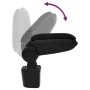 Reposabrazos para coche ABS negro 14,5x31,5x(30-48) cm de vidaXL, Asientos para vehículos motorizados - Ref: Foro24-154664, P...