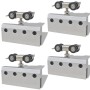 Puerta corredera doble de vidrio de vidaXL, Puertas para el hogar - Ref: Foro24-273735, Precio: 516,16 €, Descuento: %