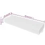 Estantes de pared flotantes con cajones 2 uds blanco 80 cm de vidaXL, Estantes y estanterías - Ref: Foro24-276002, Precio: 10...