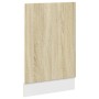 Panel para lavavajillas roble Sonoma 45x3x67 cm madera de ingeniería en Armarios de cocina | Comprar online en Foru.es