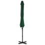 Sombrilla de jardín con base portátil verde de vidaXL, Sombrillas - Ref: Foro24-276332, Precio: 274,94 €, Descuento: %