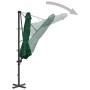 Sombrilla de jardín con base portátil verde de vidaXL, Sombrillas - Ref: Foro24-276332, Precio: 274,94 €, Descuento: %