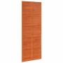 Puerta de granero madera maciza pino marrón miel 80x208 cm en Puertas | Comprar online en Foru.es