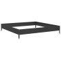 Arriate de acero negro 100x100x18,5 cm en Macetas y jardineras | Comprar online en Foru.es