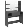 Schminktisch mit LED-Leuchten, graues MDF, 100 x 40 x 135 cm von vidaXL, Schlafzimmerkommoden - Ref: Foro24-331542, Preis: 20...