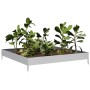 Jardinera de acero galvanizado 100x100x18,5 cm en Macetas y jardineras | Comprar online en Foru.es